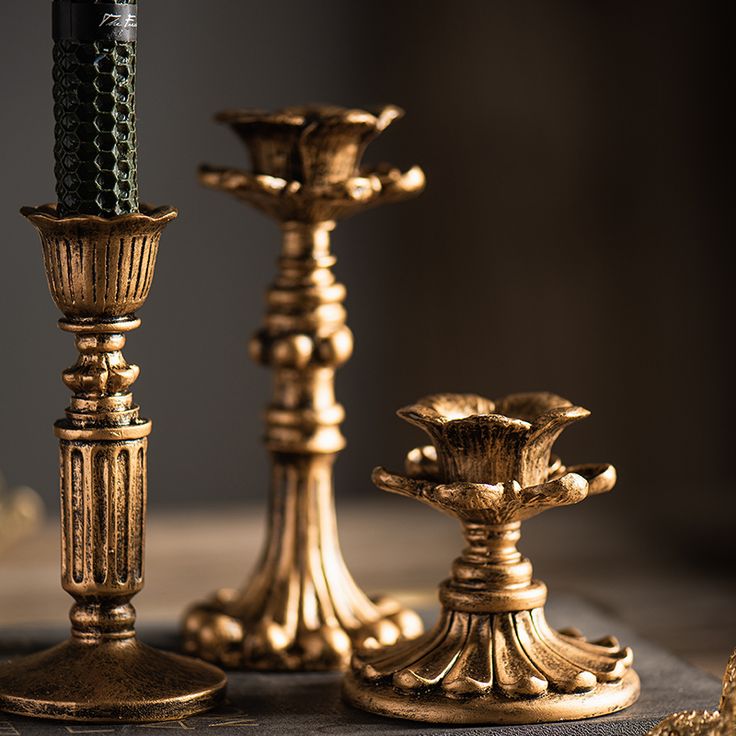 Candle Holder Set - 3 Pieces