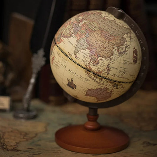 Wooden World Globe